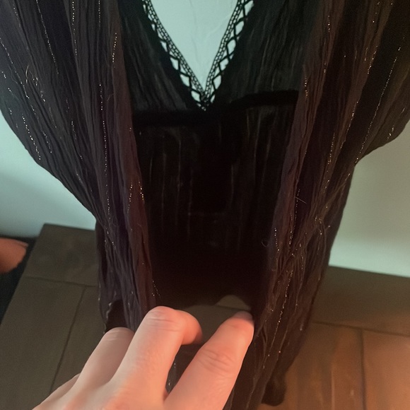 ☀️🌺Target Xhilaration Boho Glitter Beach Cover Dress - Picture 2 of 10